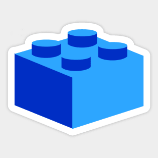 2 X 2 BRICK Sticker